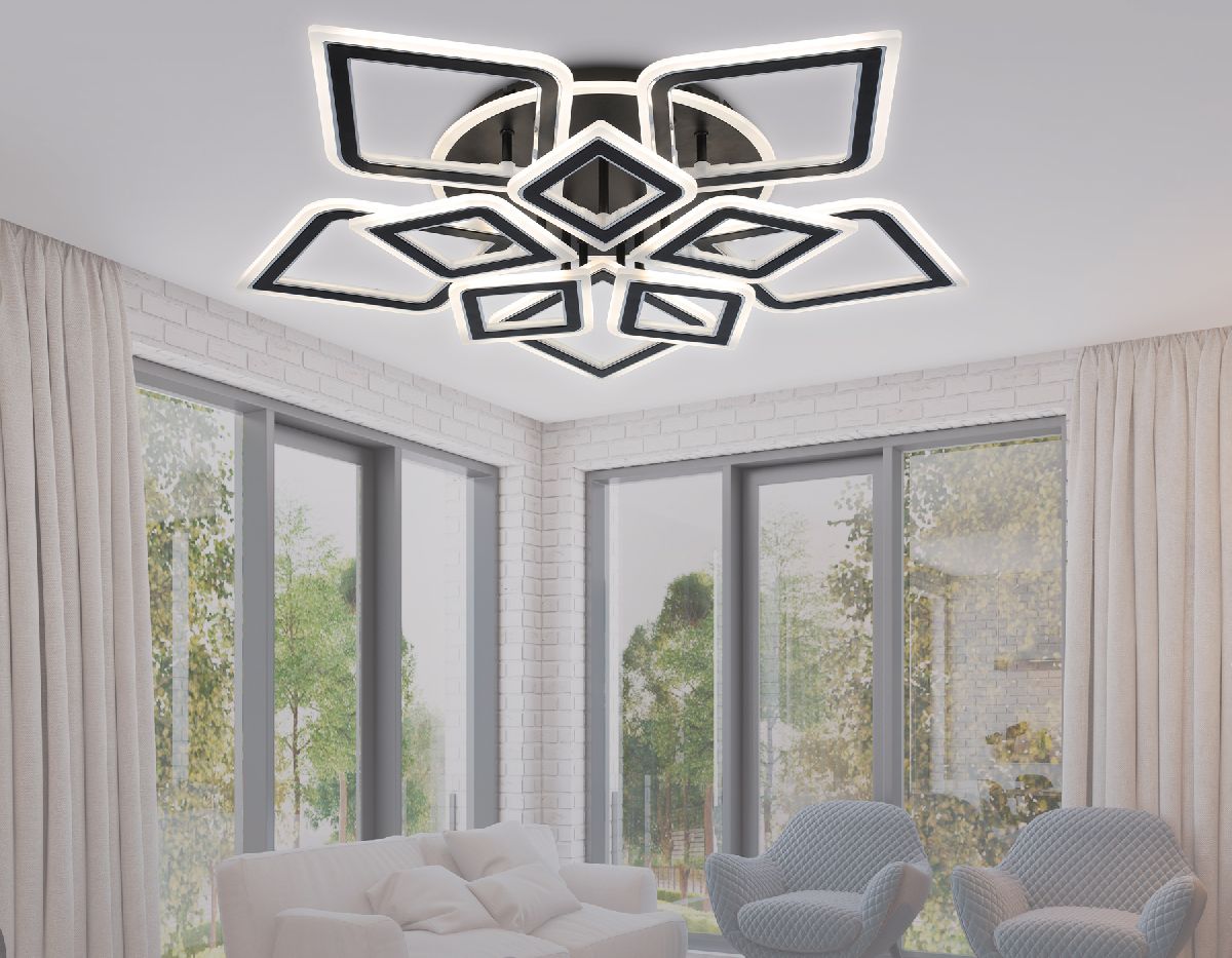 потолочная люстра ambrella light acrylica original fa8915