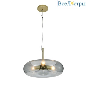 Подвесной светильник Indigo Leggero 11062/3P Smoke V000541