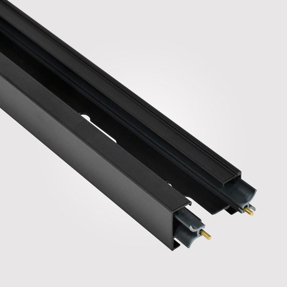 шинопровод накладной skylite hsbl_0002 однофазный 220в-2м, чёрный
