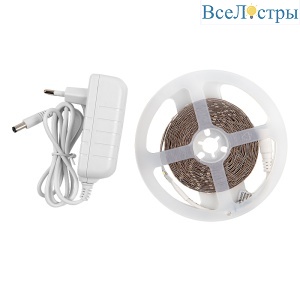 Светодиодная лента (комплект) General GLS-2835-60-4.8-12-IP20-PRO-6-5-KIT 500422