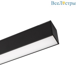 Трековый магнитный светильник Arlight MAG-FLAT-45-L605-18W Day4000 (BK, 100 deg, 24V, DALI) 046583