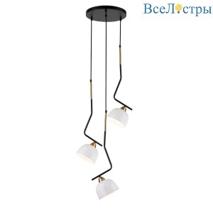 Подвесная люстра Indigo Attimo 10005/3P Black V000155