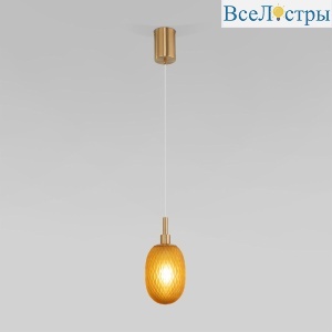 Подвесной светильник Eurosvet Pineapple 50266/1 янтарный a066525