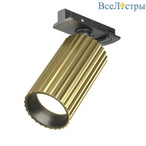 Трековый однофазный светильник Maytoni Calipso TR218-1-GU10-BS