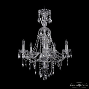 Подвесная люстра Bohemia Ivele Crystal 1415/5/200/XL-76 Ni