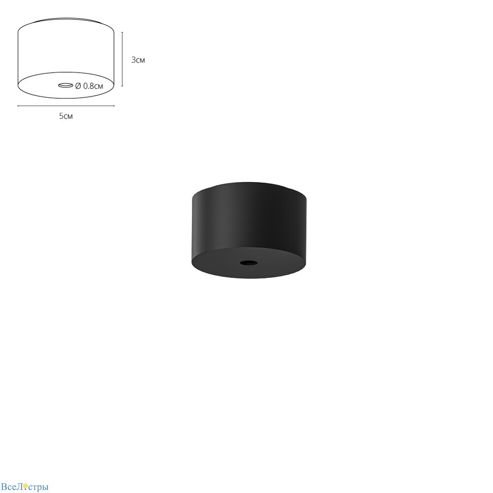 потолочная база arte lamp optima-accessories a741306