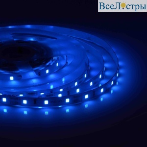 Светодиодная лента Apeyron 12В СТ 4,8Вт/м smd3528, 60д/м IP20 5м синяя 00-01