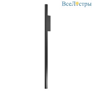 Настенный светодиодный светильник Maytoni Halo MOD245WL-L24BK