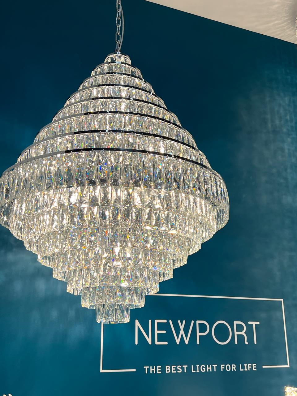 подвесная люстра newport 10120 10125+43/c м0068937