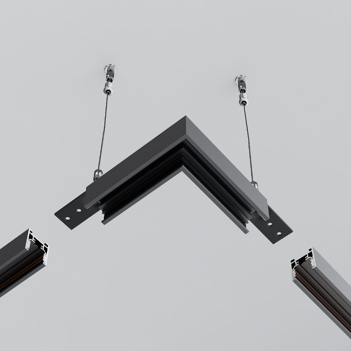 коннектор угловой накладной maytoni exility tram034cl-41b
