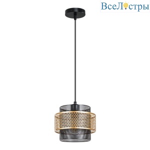 Подвесной светильник Arte Lamp Grid A7069SP-1BK