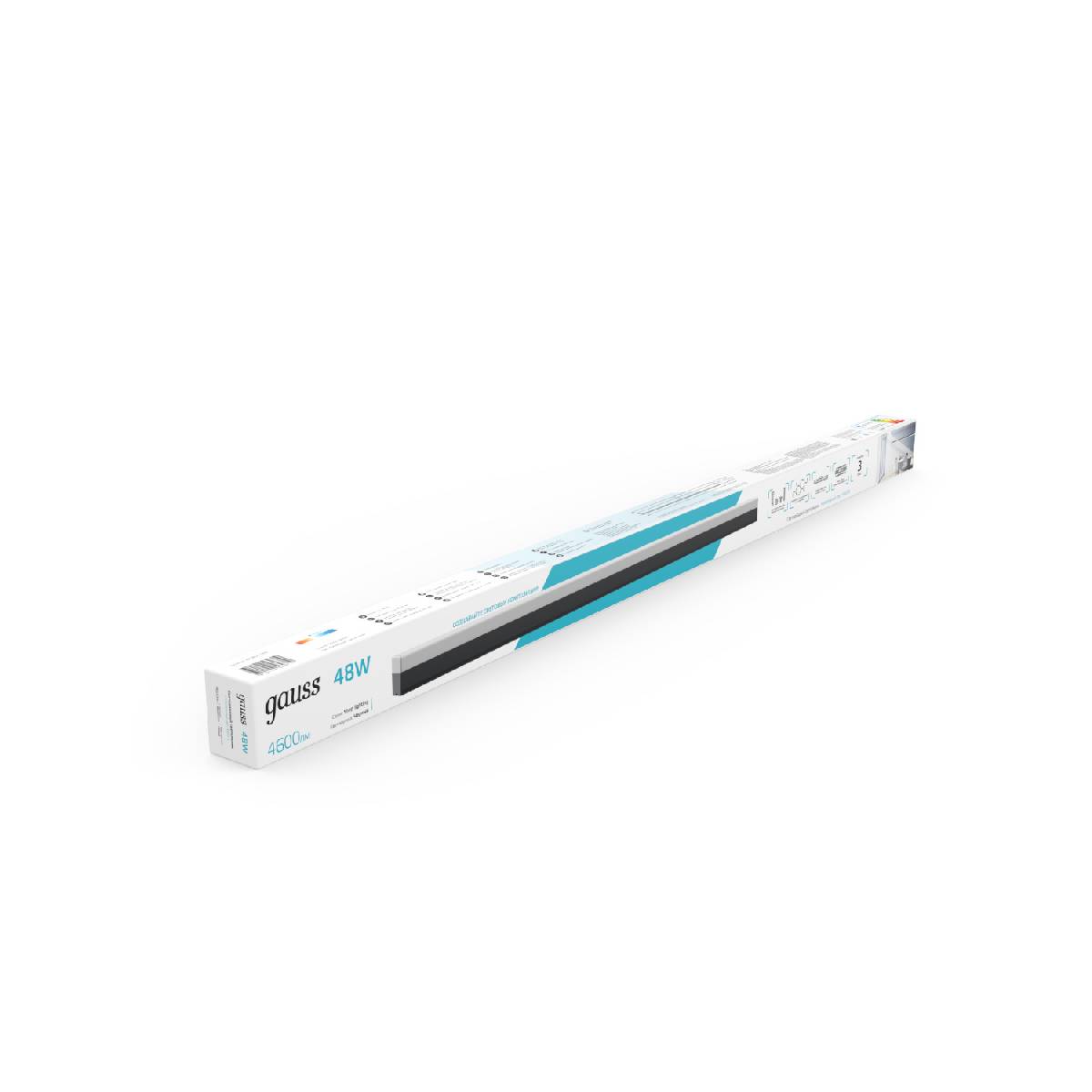 линейный потолочный светильник gauss shop lighting 883625248