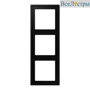 Рамка трехместная Jung LS983SWM