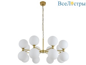 Подвесная люстра Newport Ingrid 3840/80 С brass М0070680