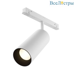 Трековый магнитный светильник Maytoni Focus LED TR032-4-20W3K-S-DS-W