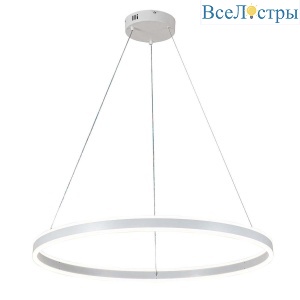 Подвесная светодиодная люстра Indigo Galass 14001/1P White V000035L