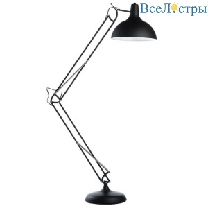 Торшер Arte Lamp Goliath A2487PN-1BK