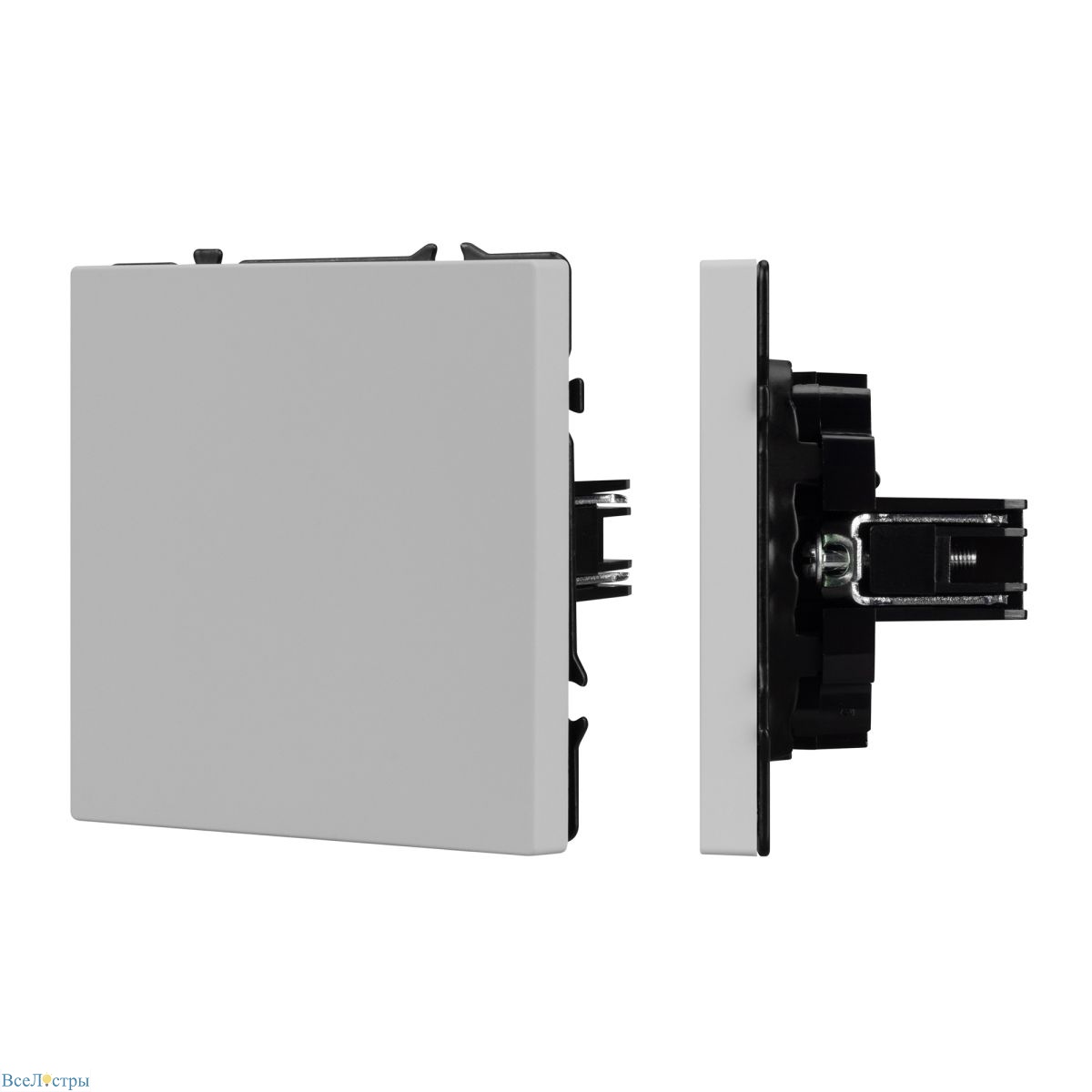 заглушка поста arlight sct-nobe-mgg-sfpl-is (никель) 061823