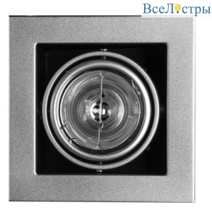 Встраиваемый светильник Arte Lamp Technika A5930PL-1SI