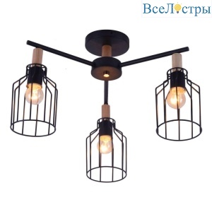 Потолочная люстра Escada 469/3PL Black