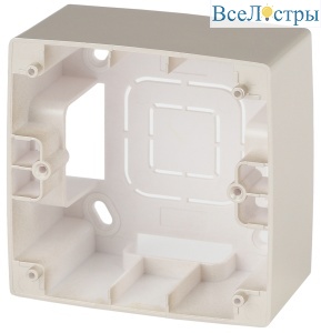Коробка для накладного монтажа на 1 пост Эра 12-6101-04 Б0043163