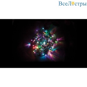 Светодиодная гирлянда Feron 7 веток 230V разноцветная с мерцанием CL91 32373