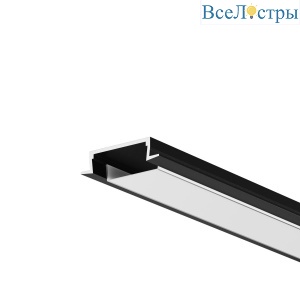 Алюминиевый профиль встраиваемый с накладным фланцем Maytoni Led Strip ALM-004-B-2M 632010