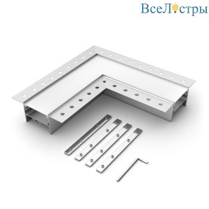 Коннектор L-образный Arlight SL-Linia45-Fantom 030106