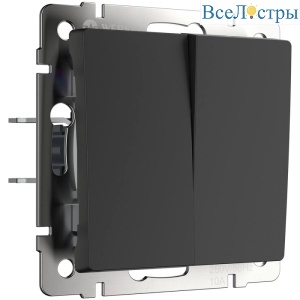 Выключатель Werkel Черный матовый 4690389156700 W1120008 a051628