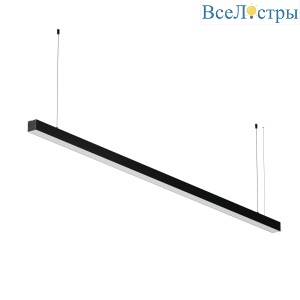 Линейный подвесной светильник Maytoni Technical 3000K 50x50 (Черный, 2 м) LL312031