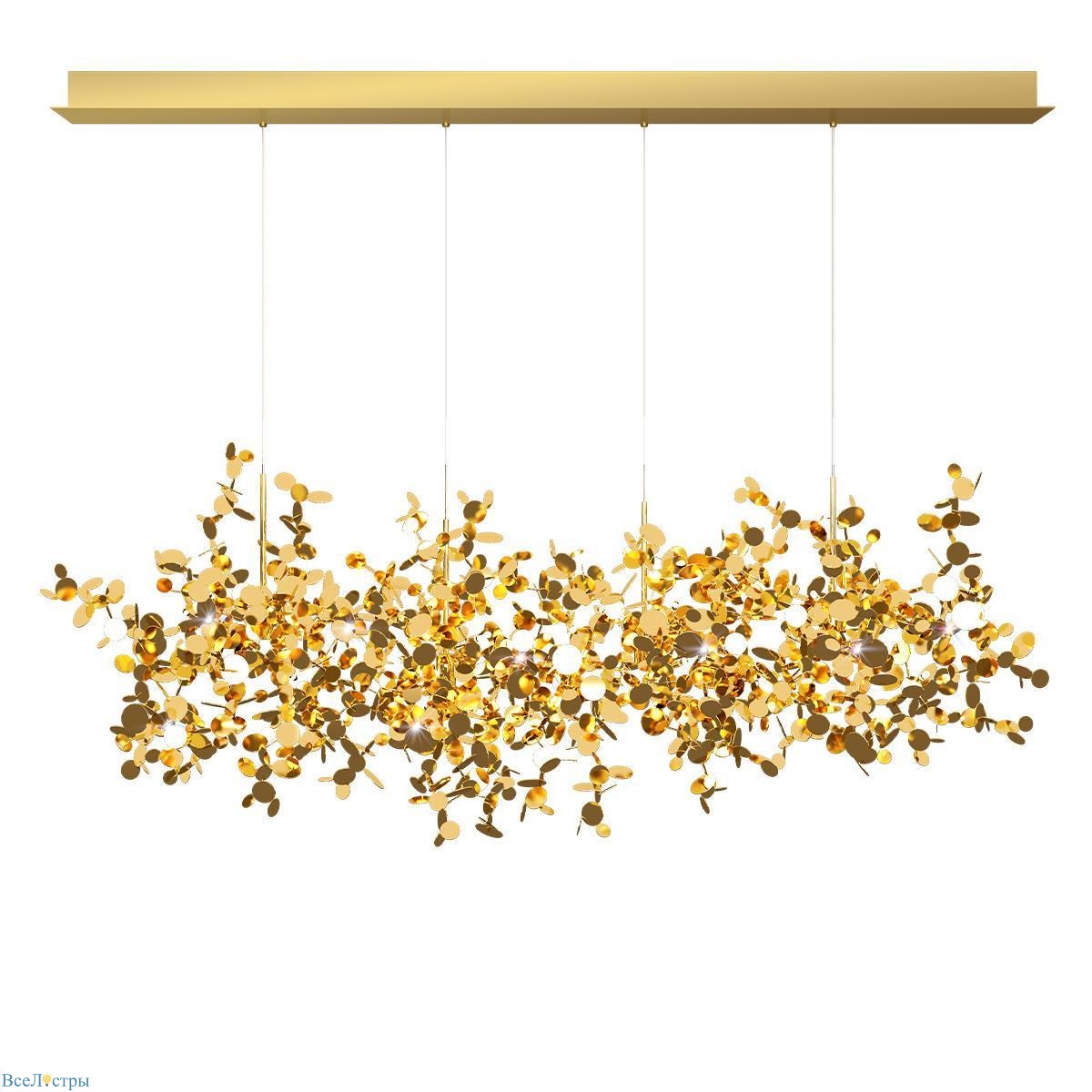 подвесная люстра loft it spark 10101/4 gold