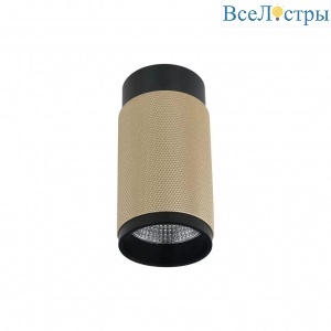 Потолочный светодиодный светильник iLedex Delta 1954-10W-3000K-36 BK+BR