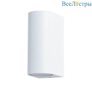 Уличный настенный светильник Arte Lamp A3102AL-2WH