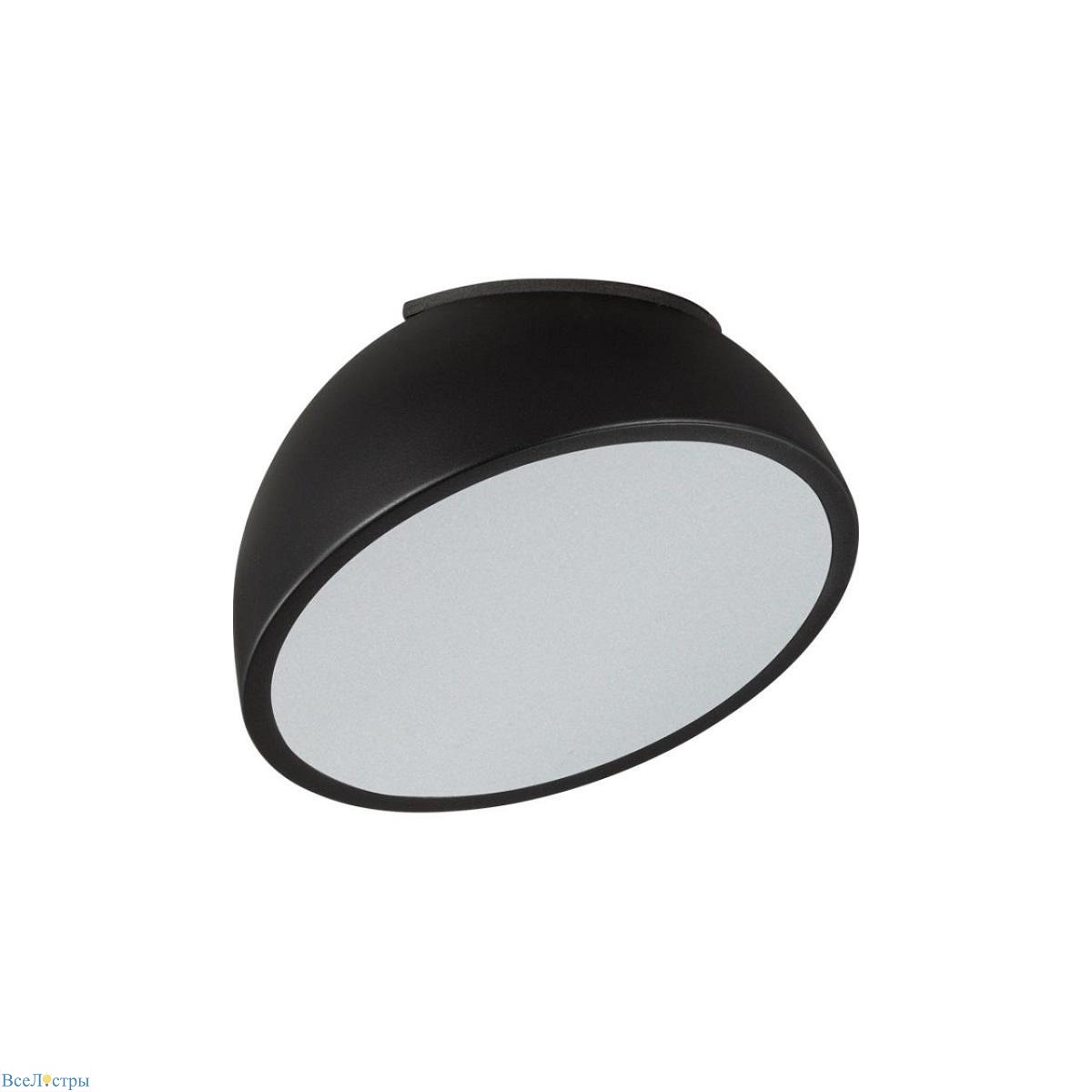 потолочный светодиодный светильник sonex mitra pluto black 7658/11l