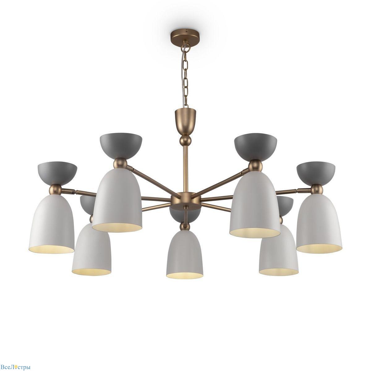 подвесная люстра maytoni cloches mod113pl-07w