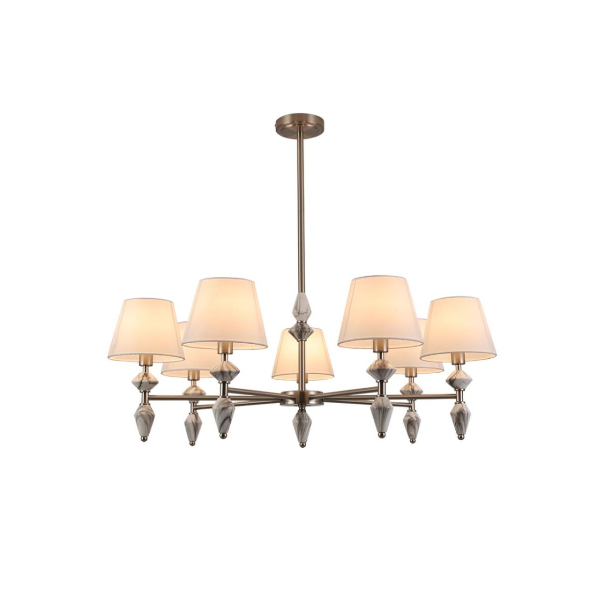 люстра на штанге lumion classi vermont 8274/7