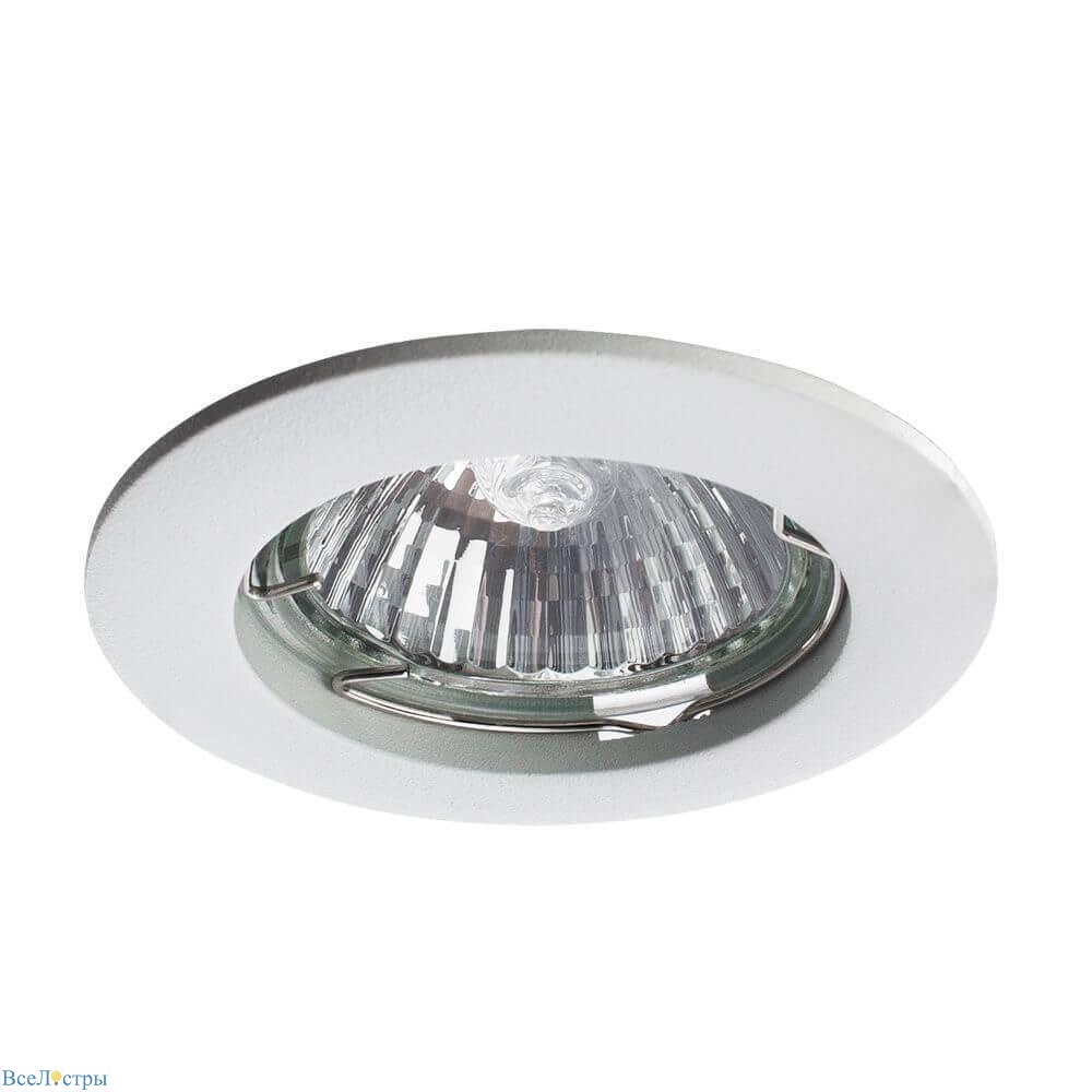 встраиваемый светильник arte lamp basic a2103pl-1wh