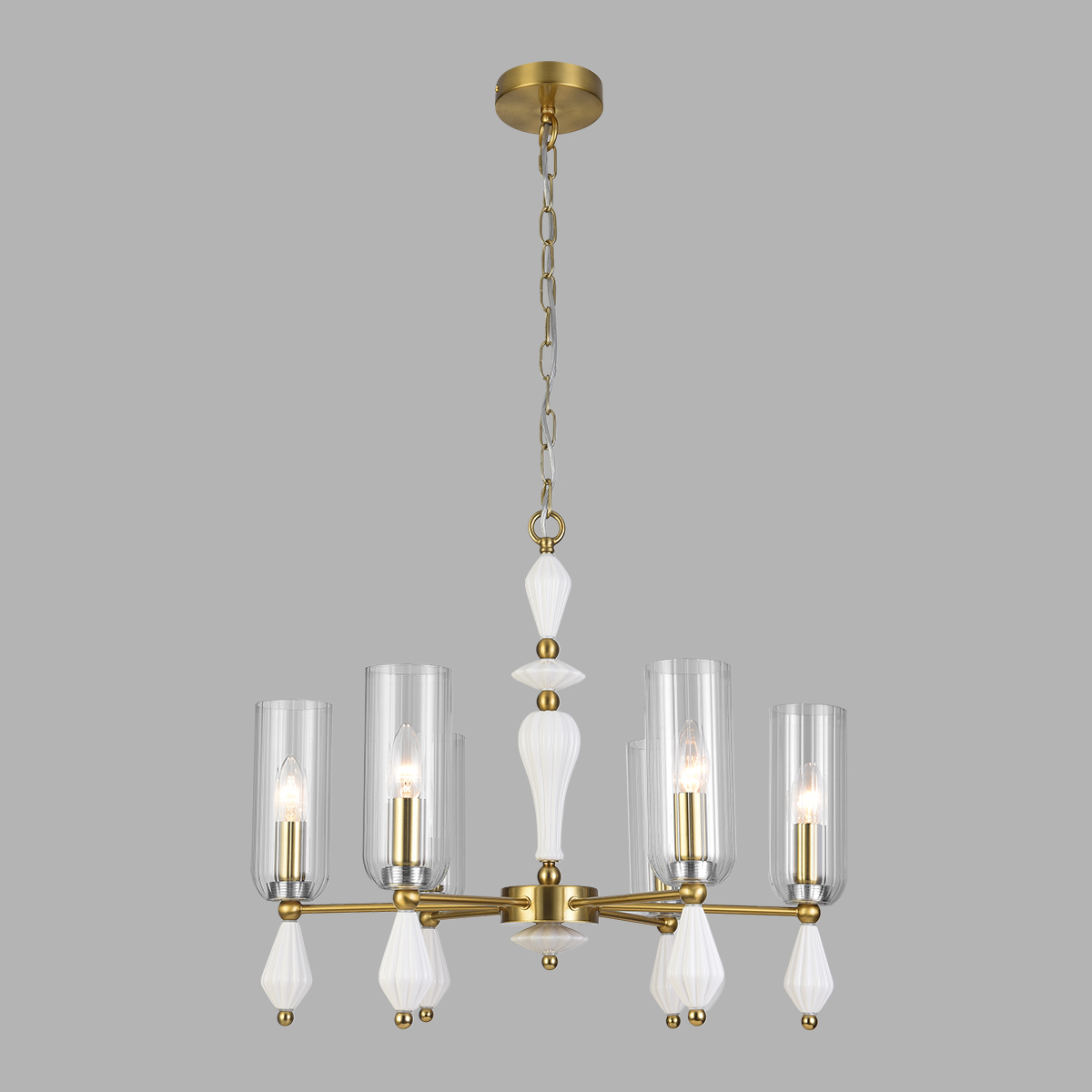 подвесная люстра lumion neoclassi galana 8428/6