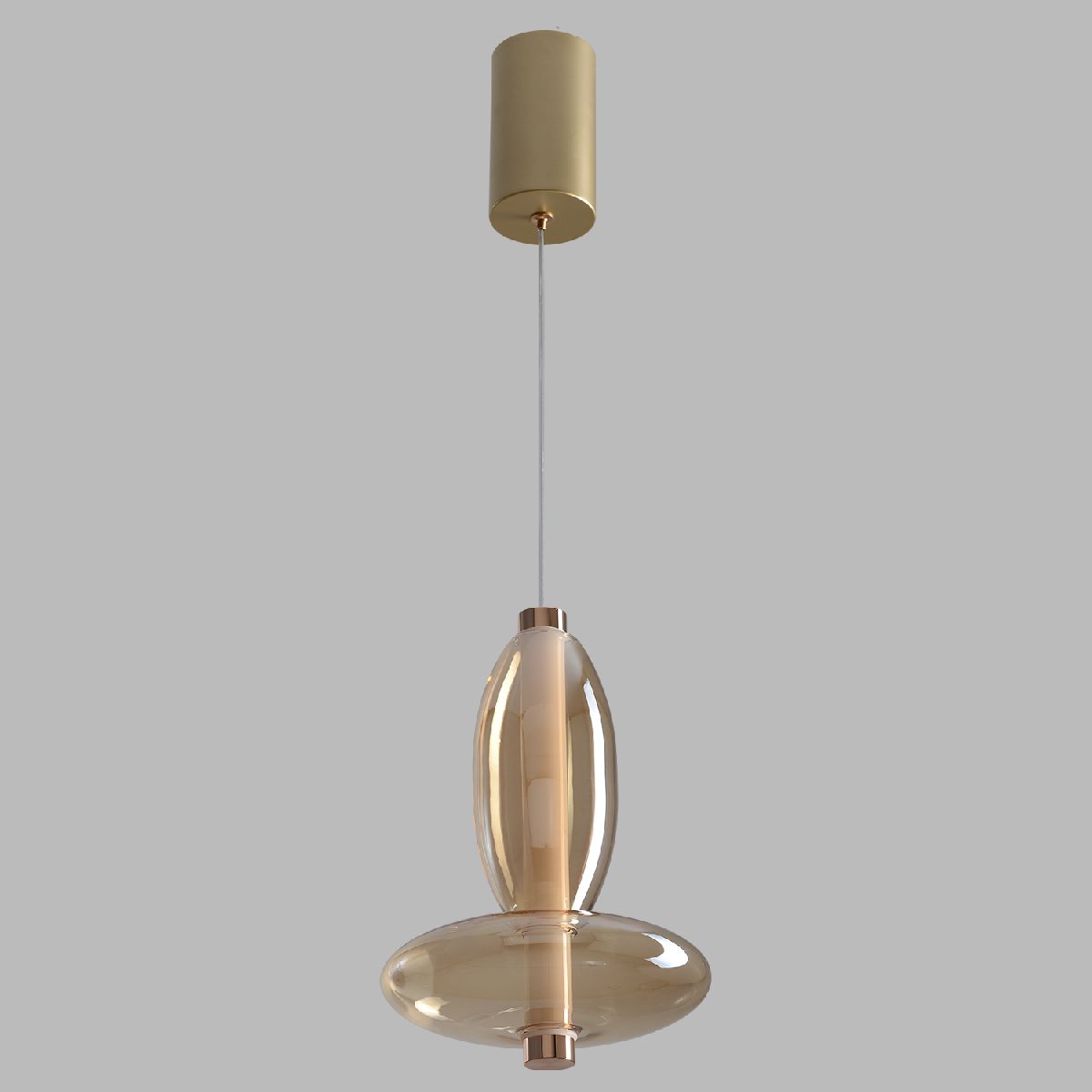 подвесной светильник crystal lux quasar sp7w led amber