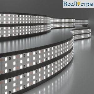 Светодиодная лента Elektrostandard 2835 24V 360Led 26W IP20 холодный белый 5М a062580