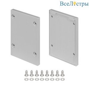 Заглушка Arlight IP-LINE-5475 SILVER глухая (Металл) 055284