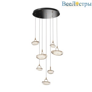 Каскадная люстра Modestyle MS.2326.7 BK