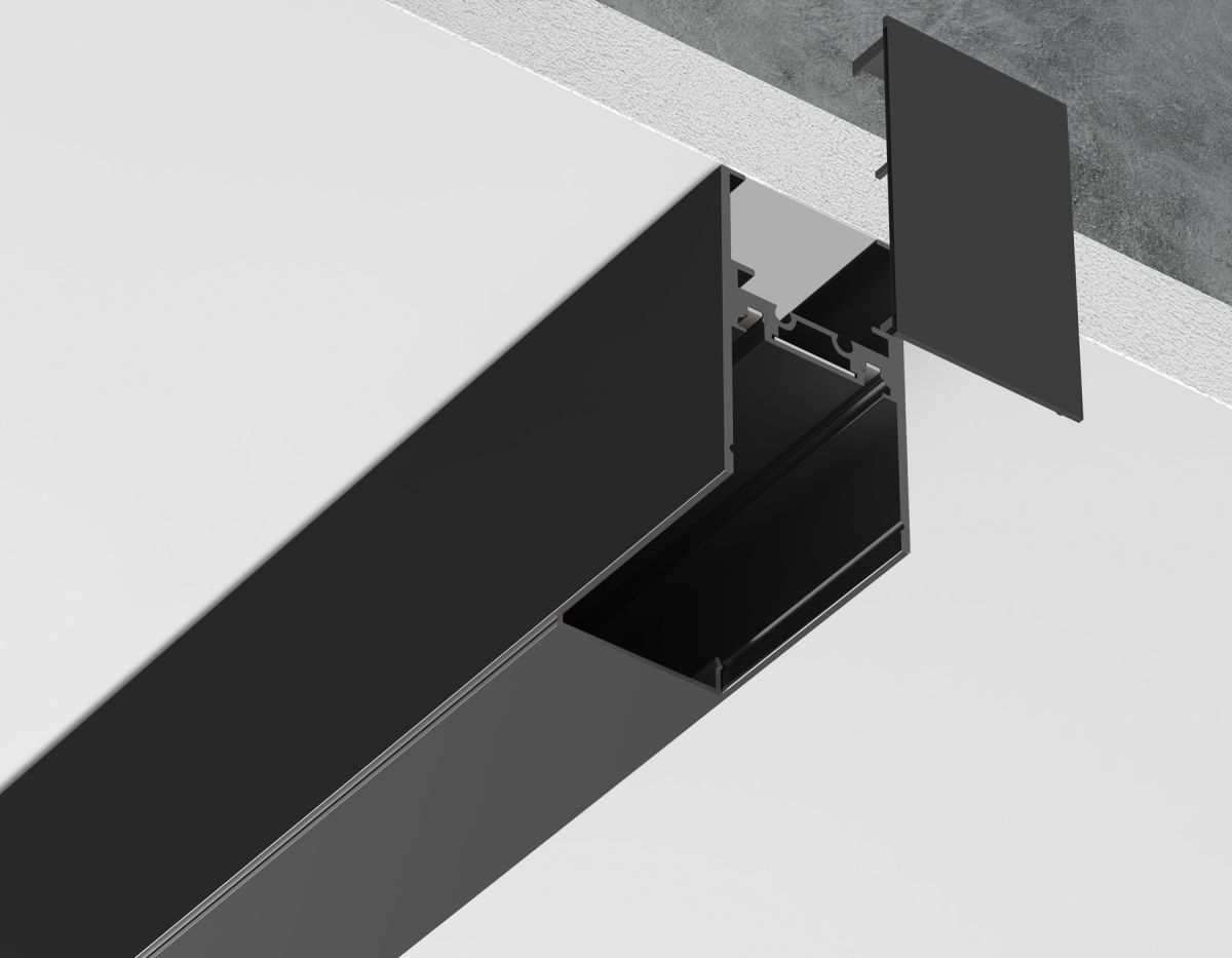 шинопровод магнитный накладной/подвесной ambrella light magnetic ultra slim gv1047