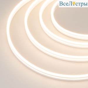 Светодиодная лента герметичная Arlight MOONLIGHT-SIDE-A168-4x10mm 24V Warm2700 7.2 W/m, IP65, 2835, 5m, wire x1 040992