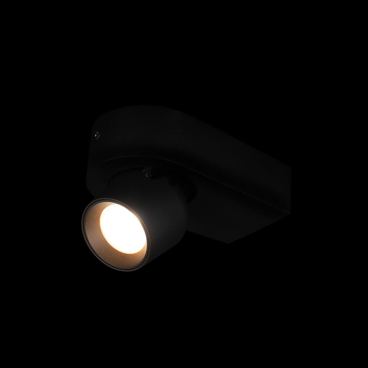 накладной спот loft it quiet 10320 black