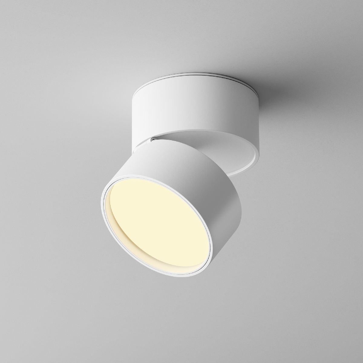 накладной спот maytoni onda c024cl-12w2.7k-w-1