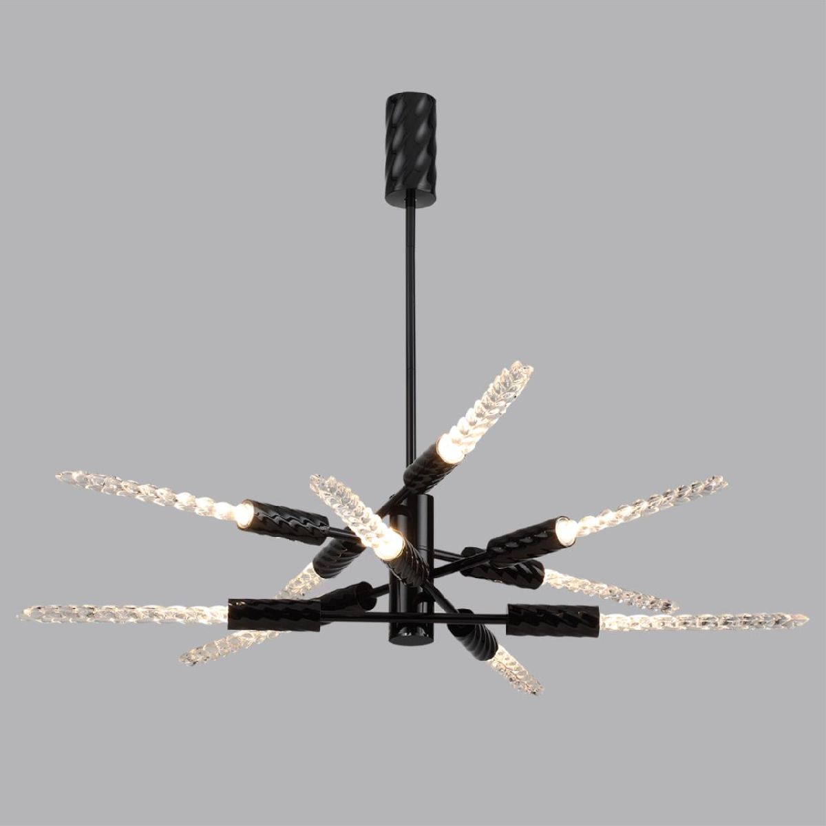 люстра на штанге odeon light l-vision kolos 5459/28l