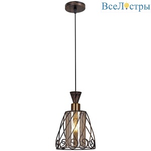 Подвесной светильник Reluce 03609-0.4-01 BK+GD