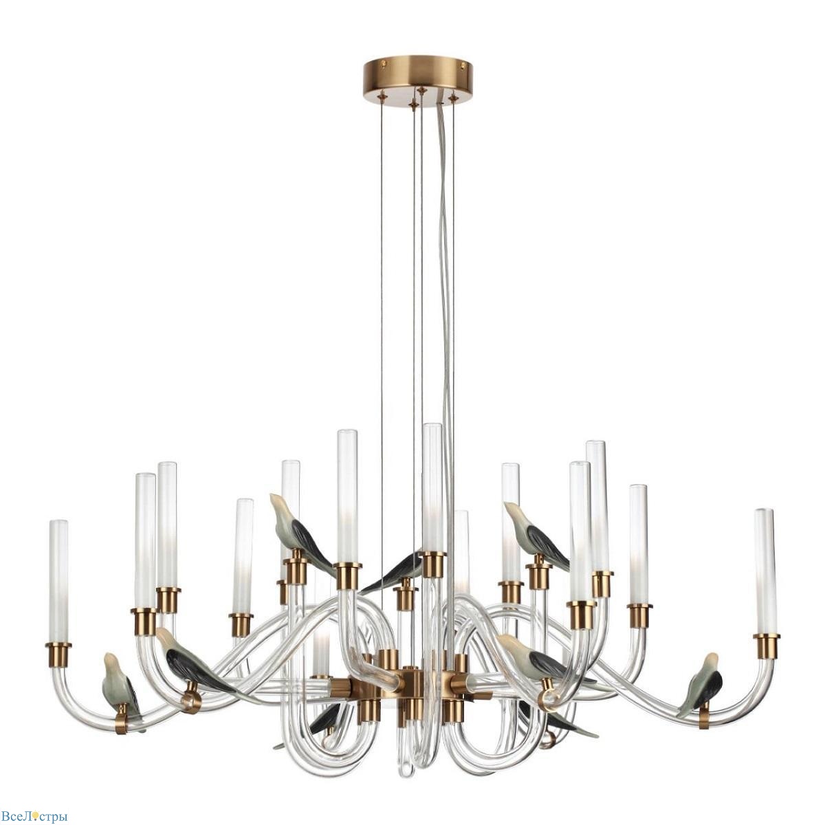 подвесная светодиодная люстра odeon light l-vision lark 5431/37l