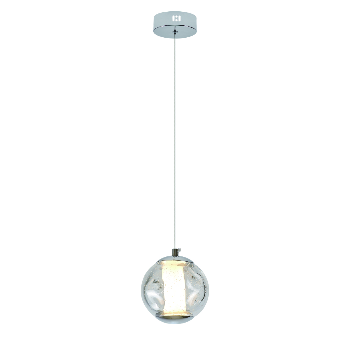 подвесной светильник delight collection od2437-1 gold/clear